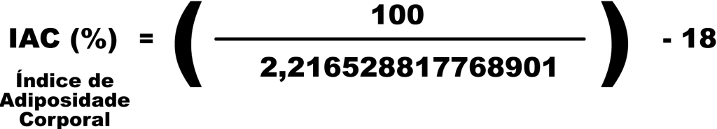 Formula do IAC - 4